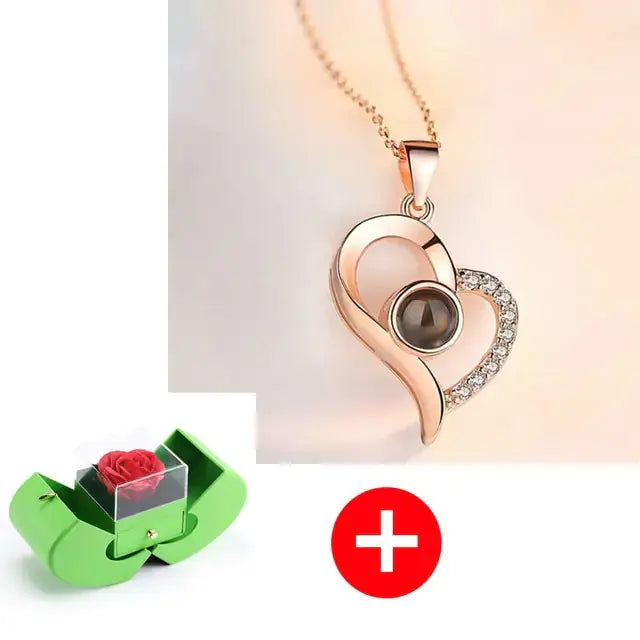 Eternal Flower Apple Jewelry Box GLR SHOPPING