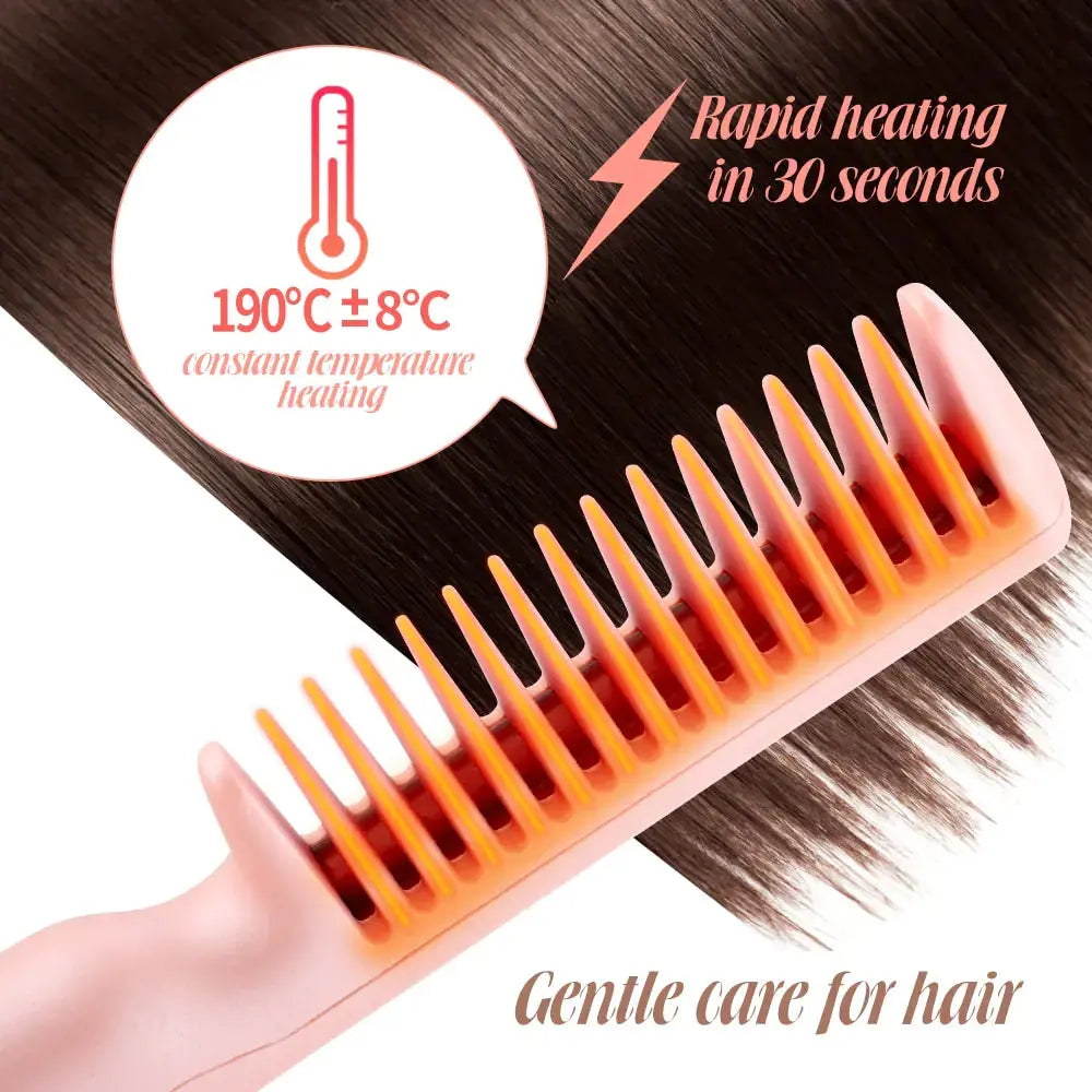 2-in-1 USB Heated Hair Comb GLR SHOPPING