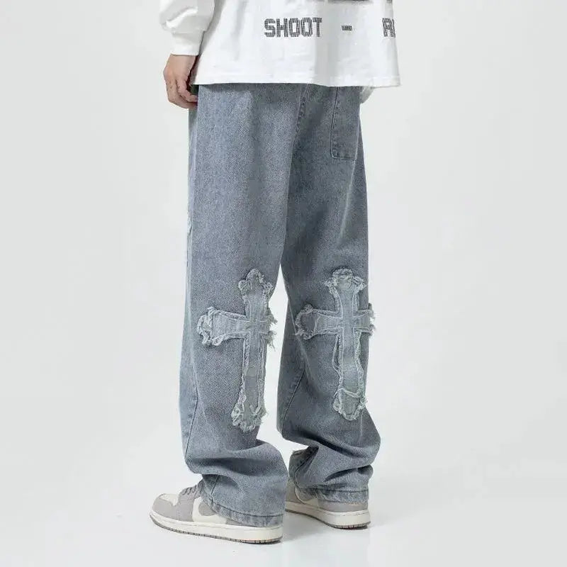 Cross Denim Pants GLR SHOPPING