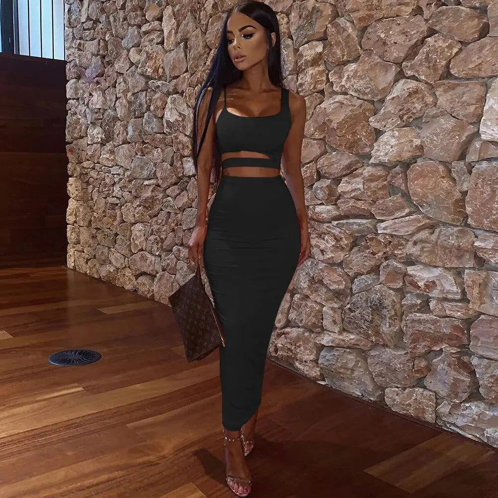 2-Piece Set Sexy Dress GLR SHOPPING