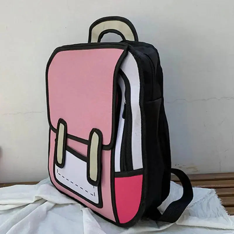 Fashion Unisex Cute Comic Bookbag GLR SHOPPING