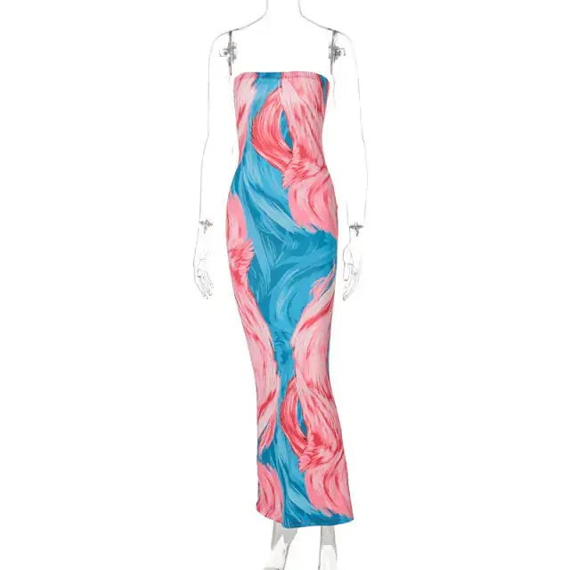 Strapless Summer Dress GLR SHOPPING