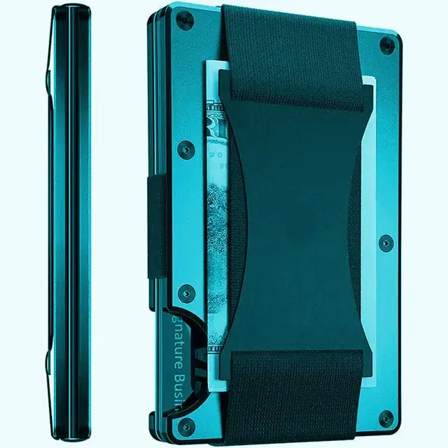 Minimalist Men Slim Wallet-Rfid Shielded - GLR SHOPPING