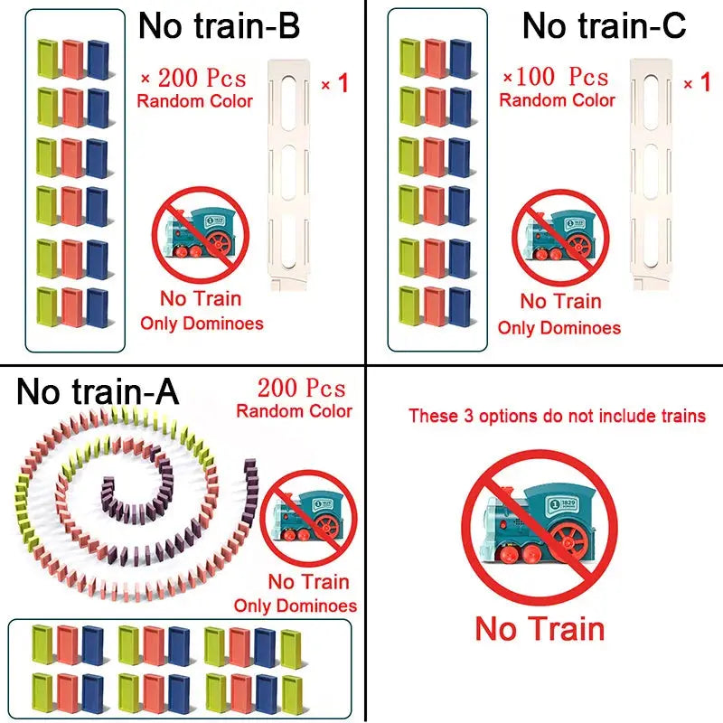 Kids Automatic Domino Train GLR SHOPPING