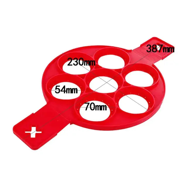Pancake Maker With 7 Cavity Round GLR SHOPPING