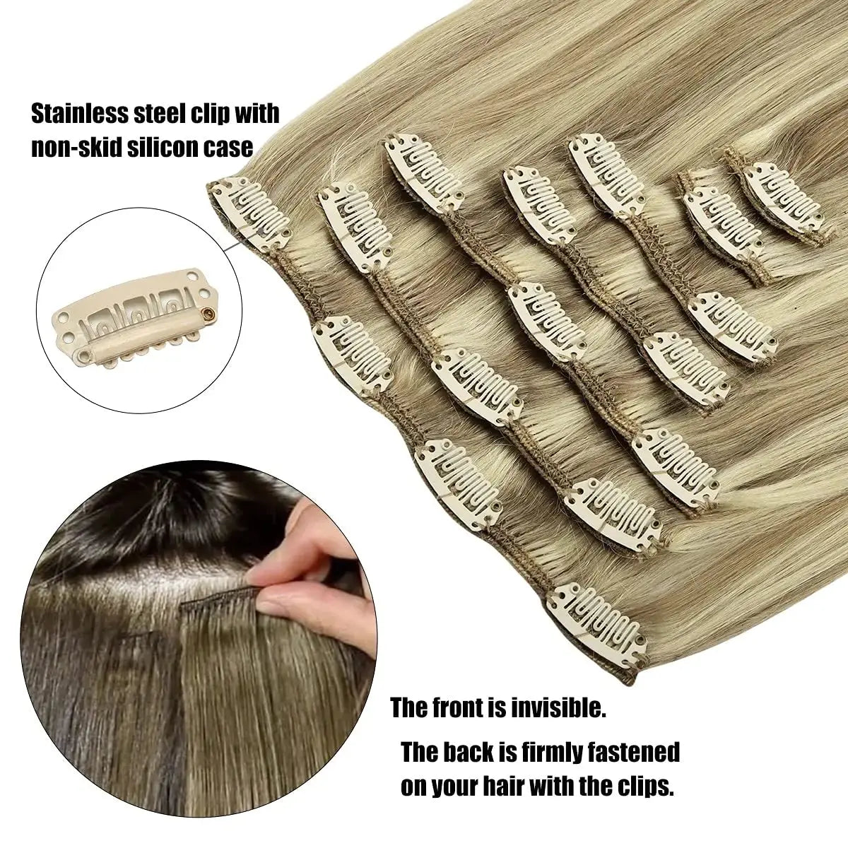 Clip-In Hair Extensions GLR SHOPPING