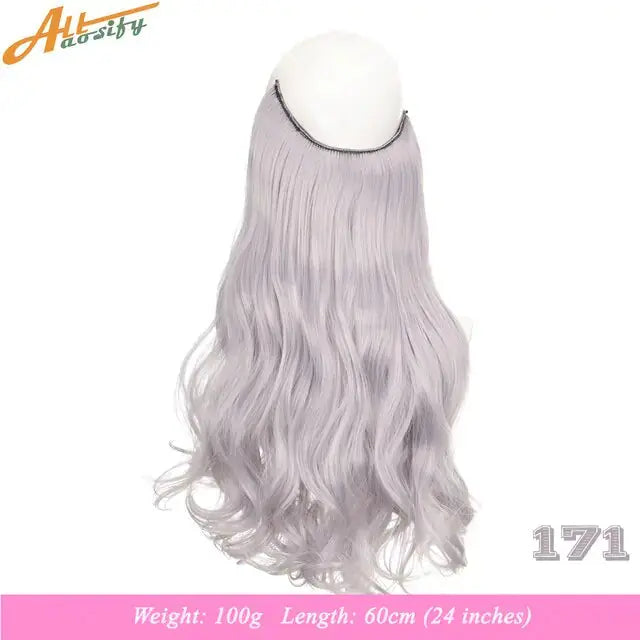 Synthetic No Clip Artificial Hair GLR SHOPPING