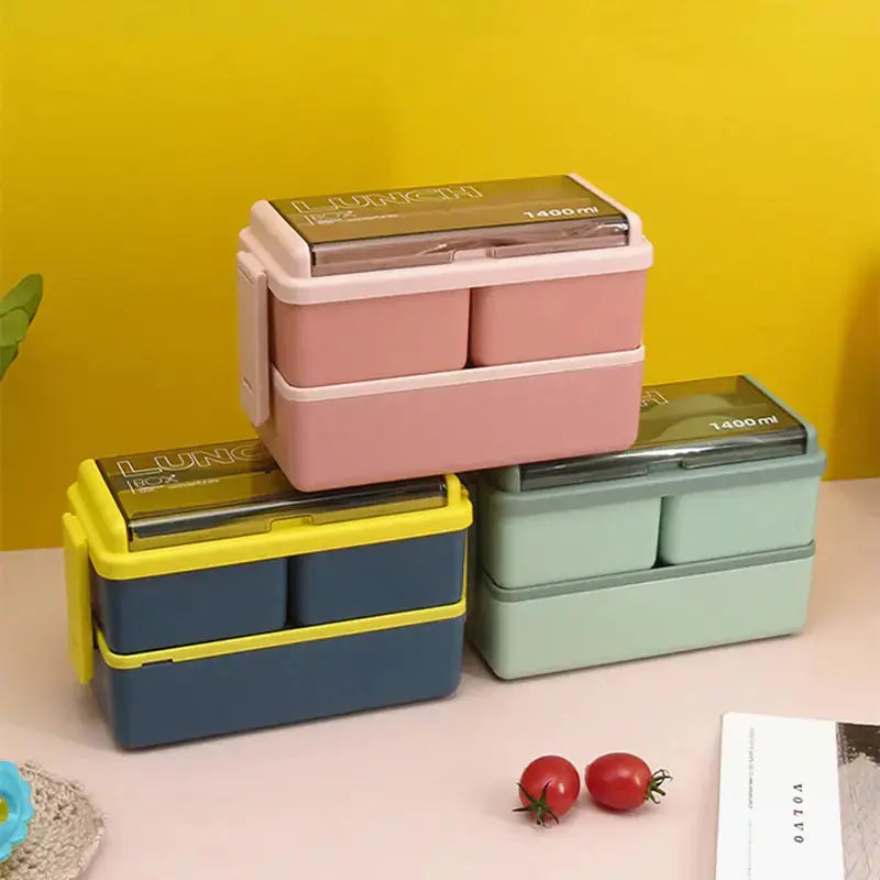 Double Layer Kids Lunch Box GLR SHOPPING