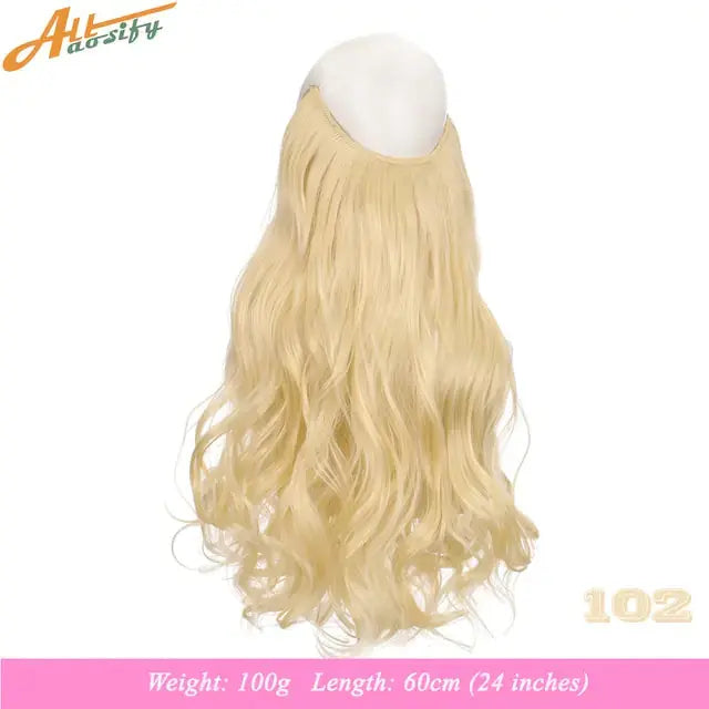Synthetic No Clip Artificial Hair GLR SHOPPING