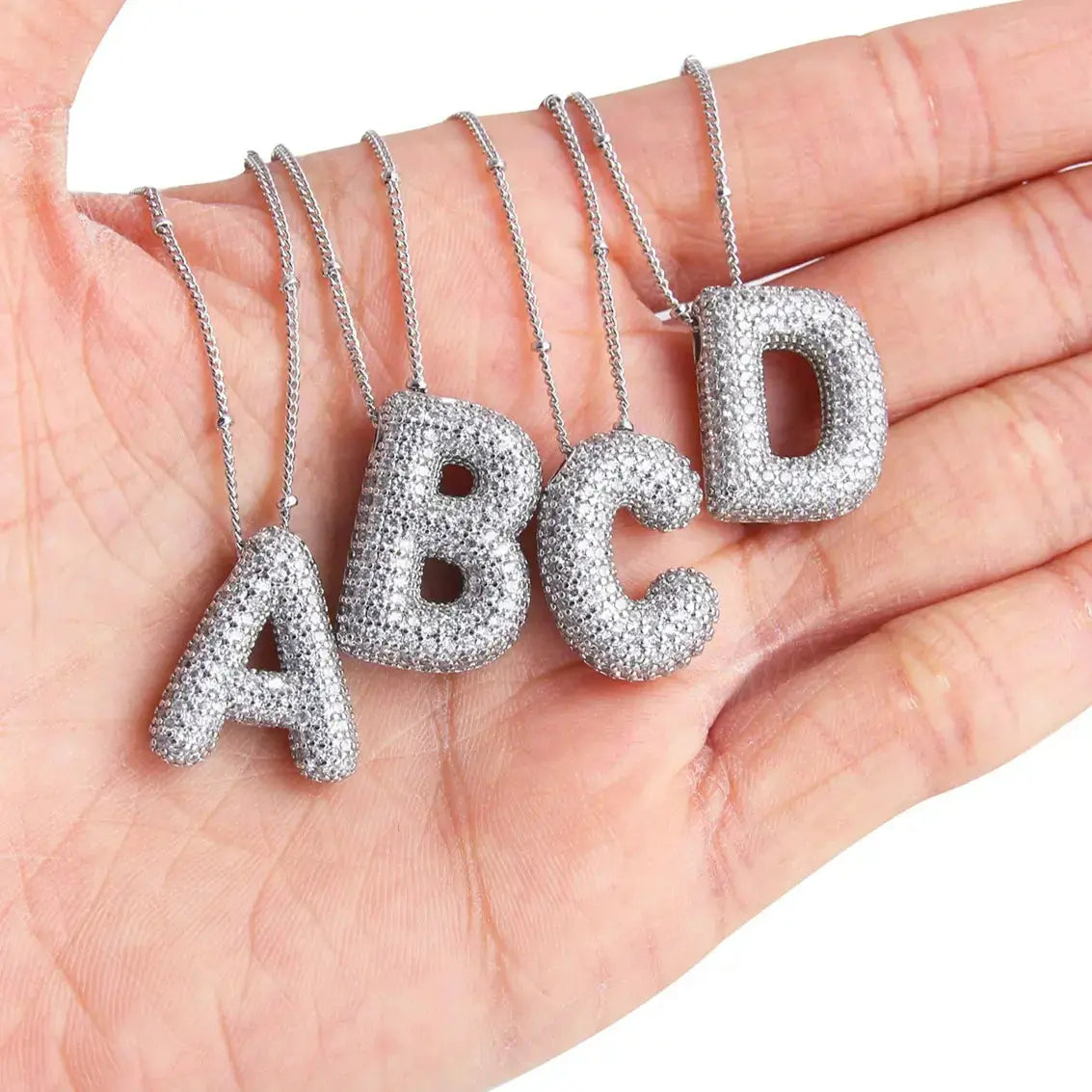 Letter Initial Necklace GLR SHOPPING