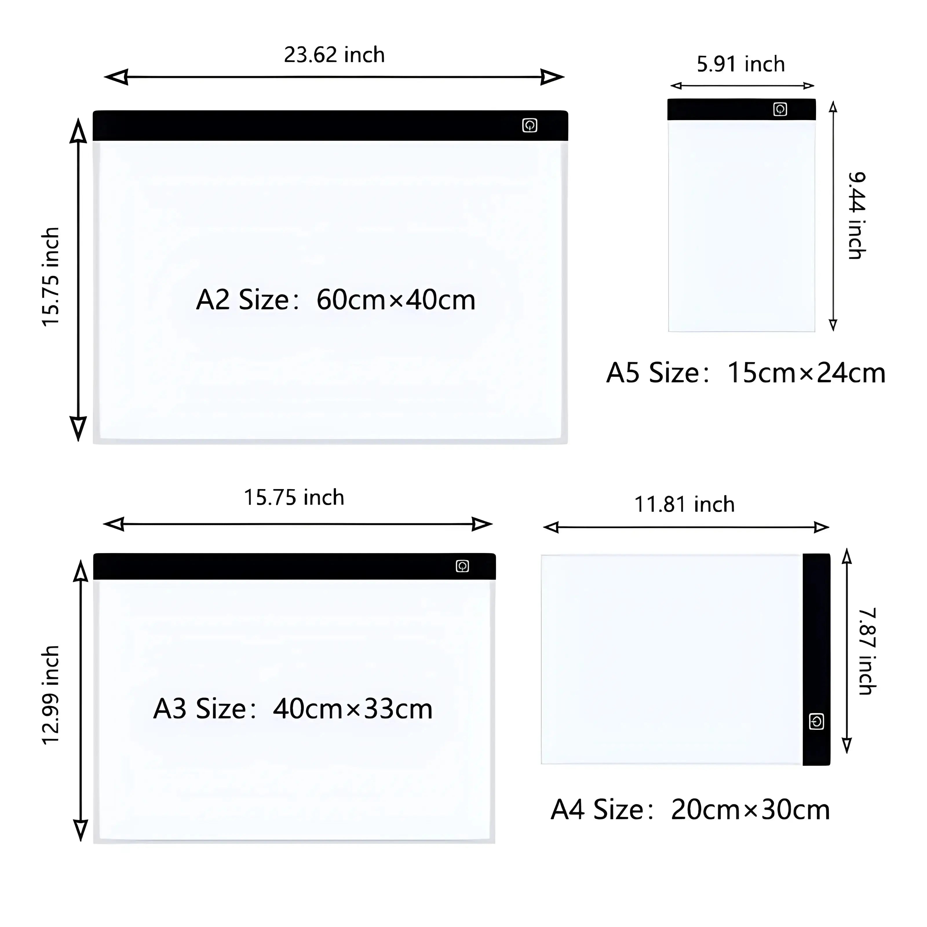 Dimmable LED Drawing Pad: Creative Kids' Gift GLR SHOPPING