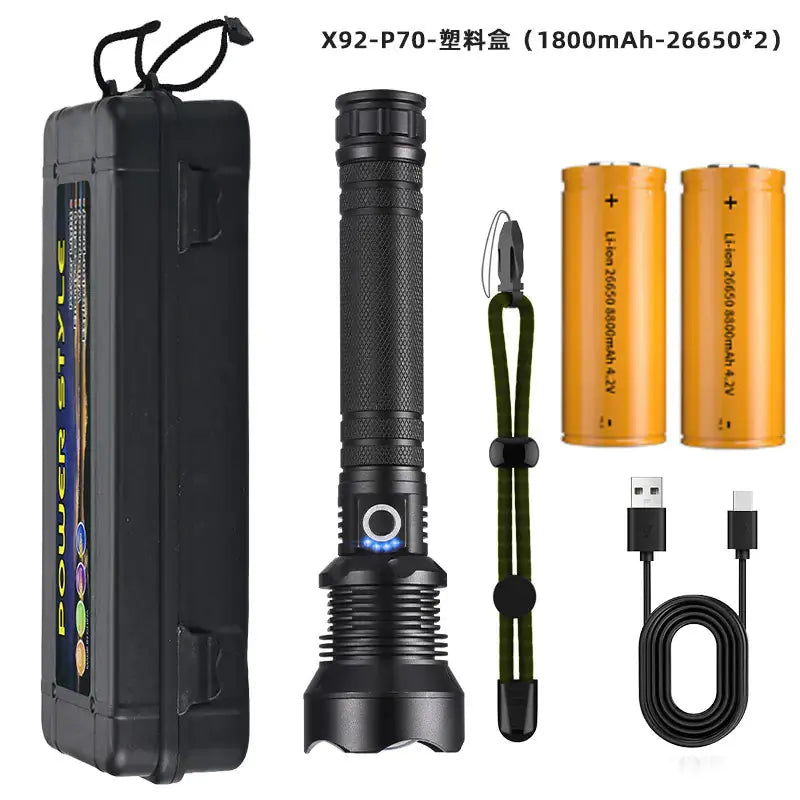 X92 USB Ultra Bright Flashlight GLR SHOPPING
