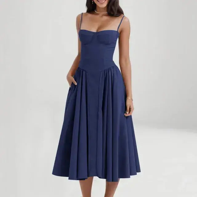 Women Sleeveless Dress GLR SHOPPING