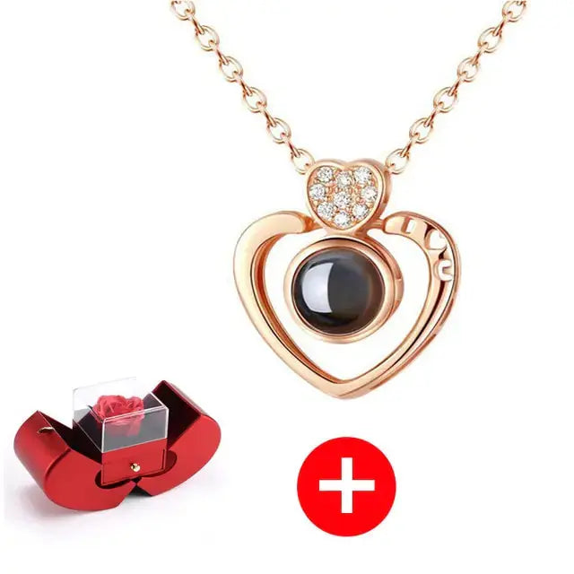 Eternal Flower Apple Jewelry Box GLR SHOPPING