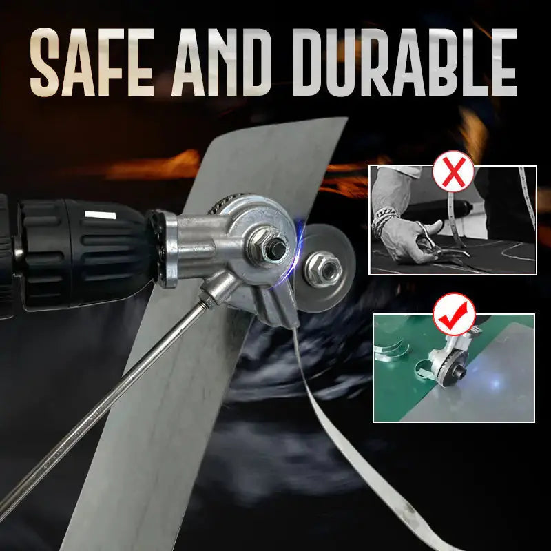 Electric Drill Plate Cutter Metal Sheet Cutter Tool GLR SHOPPING
