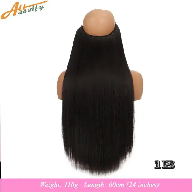 Synthetic No Clip Artificial Hair GLR SHOPPING