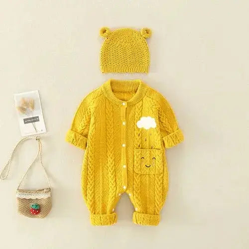 CharmBaby Knit Romper GLR SHOPPING