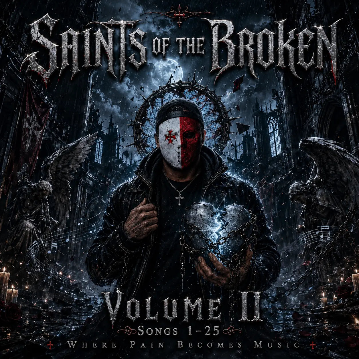 Saints of the Broken “Broken Family” Full Design Gothic Hoodie GLR SHOPPING