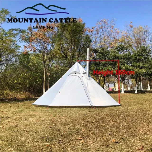 Ultralight Camping Pyramid Tent GLR SHOPPING