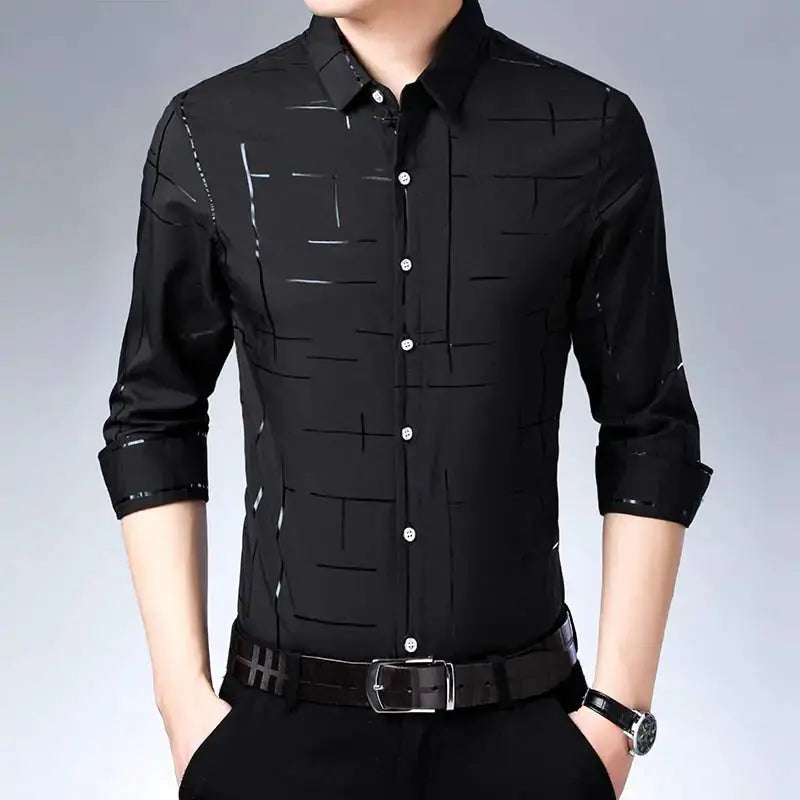 Manga Longa Masculina Fashion GLR SHOPPING