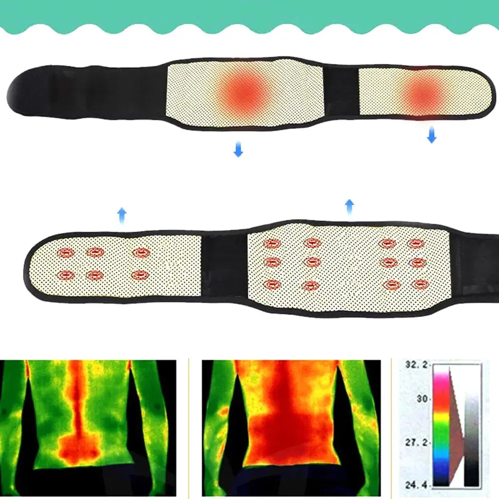 Magnetic Therapy Back Waist Support Belt GLR SHOPPING