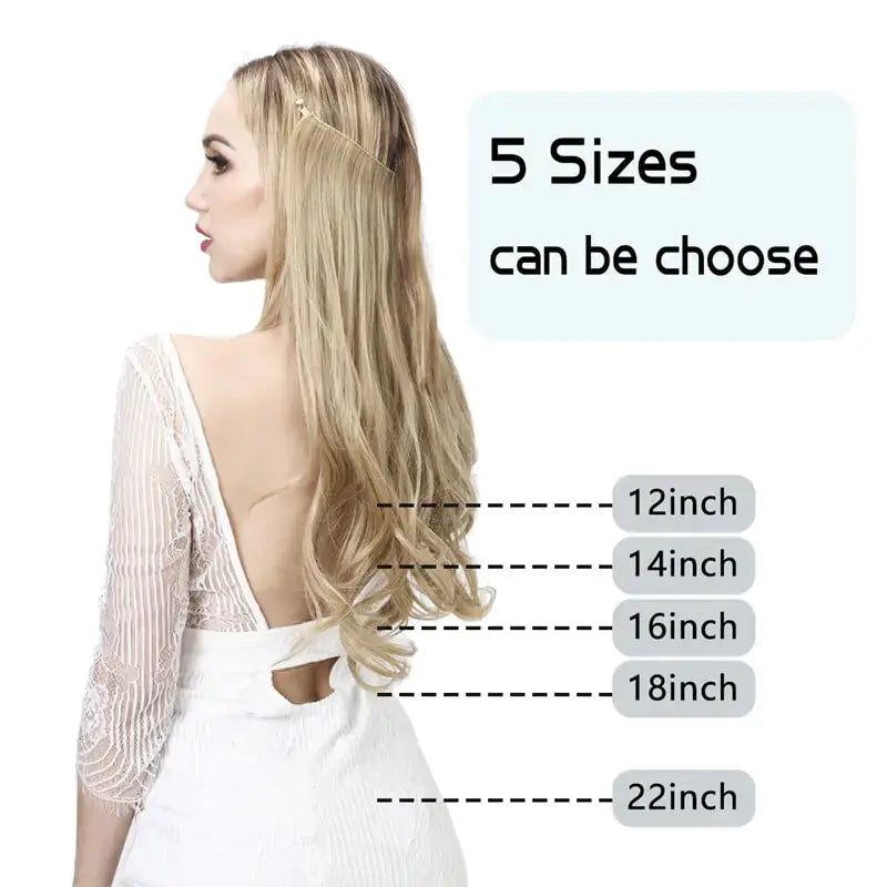 No Clip In Synthetic Hairs GLR SHOPPING
