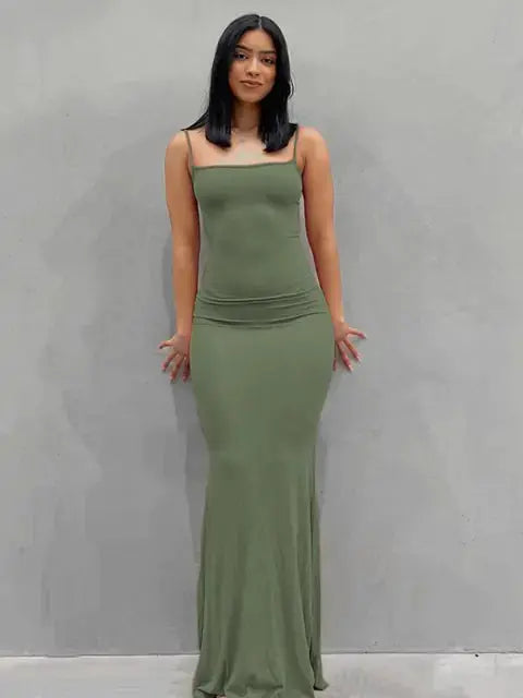 Backless Long Maxi Dress GLR SHOPPING