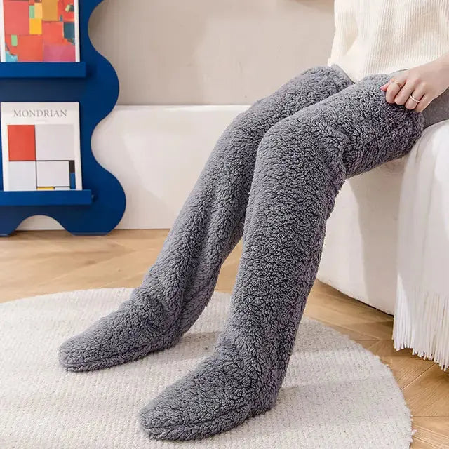 Winter Thigh High Socks - GLR SHOPPING