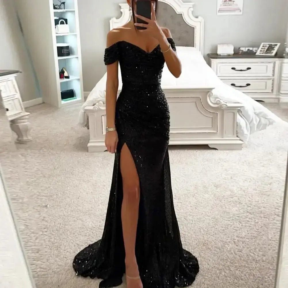 Sequined Elegant Dress GLR SHOPPING