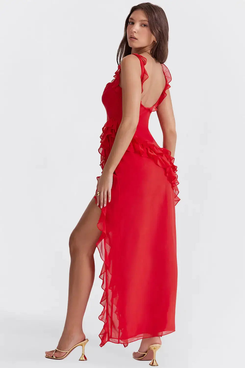 Osveci Ruffled Dress GLR SHOPPING