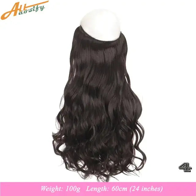 Synthetic No Clip Artificial Hair GLR SHOPPING