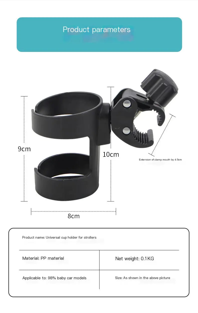 Universal Stroller Cup Holder GLR SHOPPING