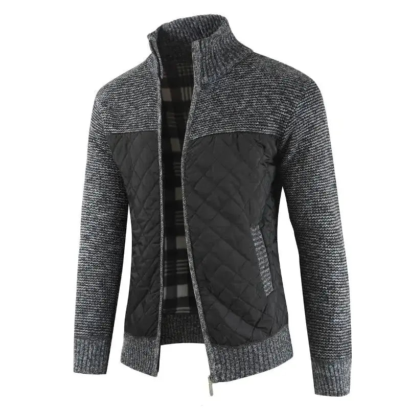 Jaqueta Slim Fit com Zíper GLR SHOPPING