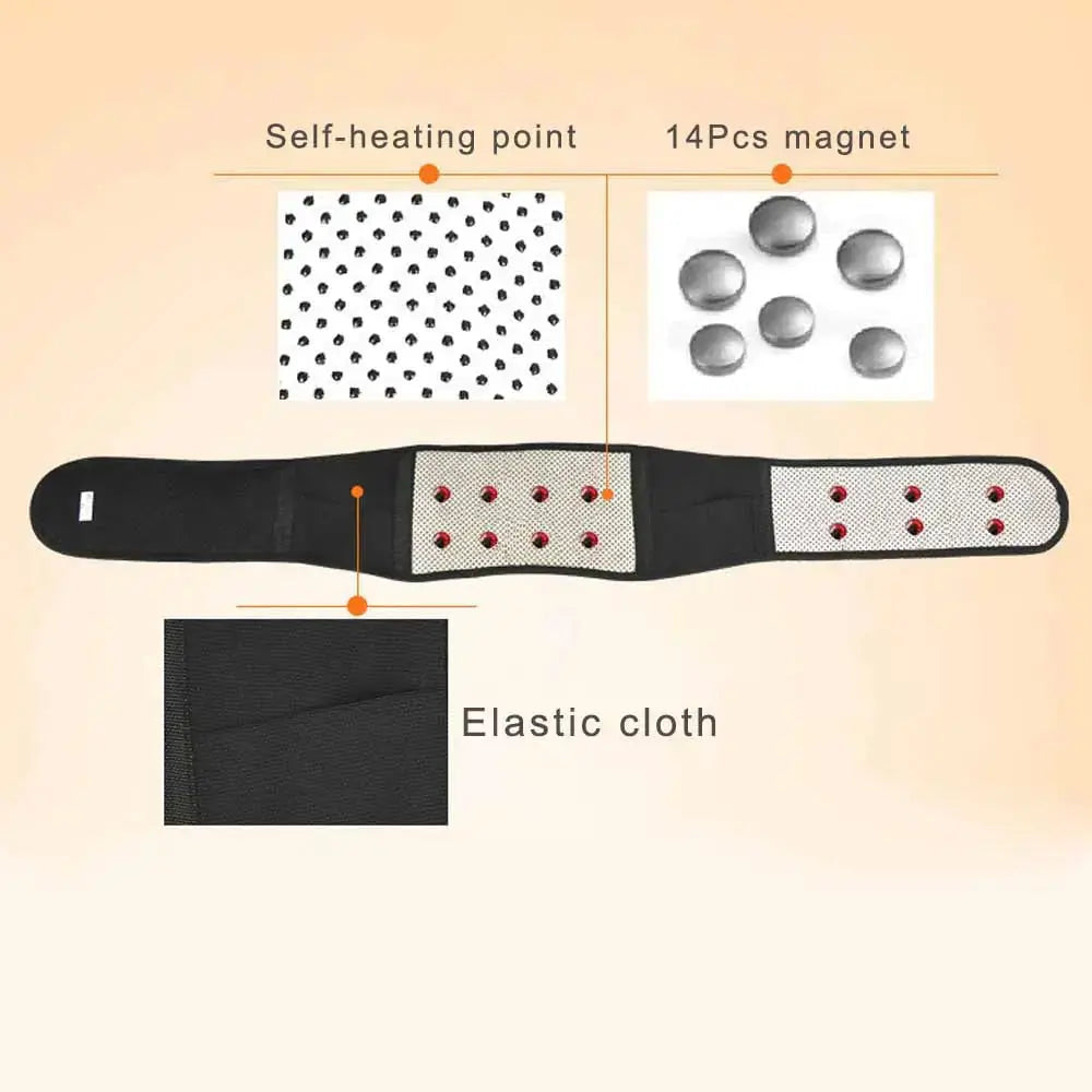 Magnetic Therapy Back Waist Support Belt GLR SHOPPING