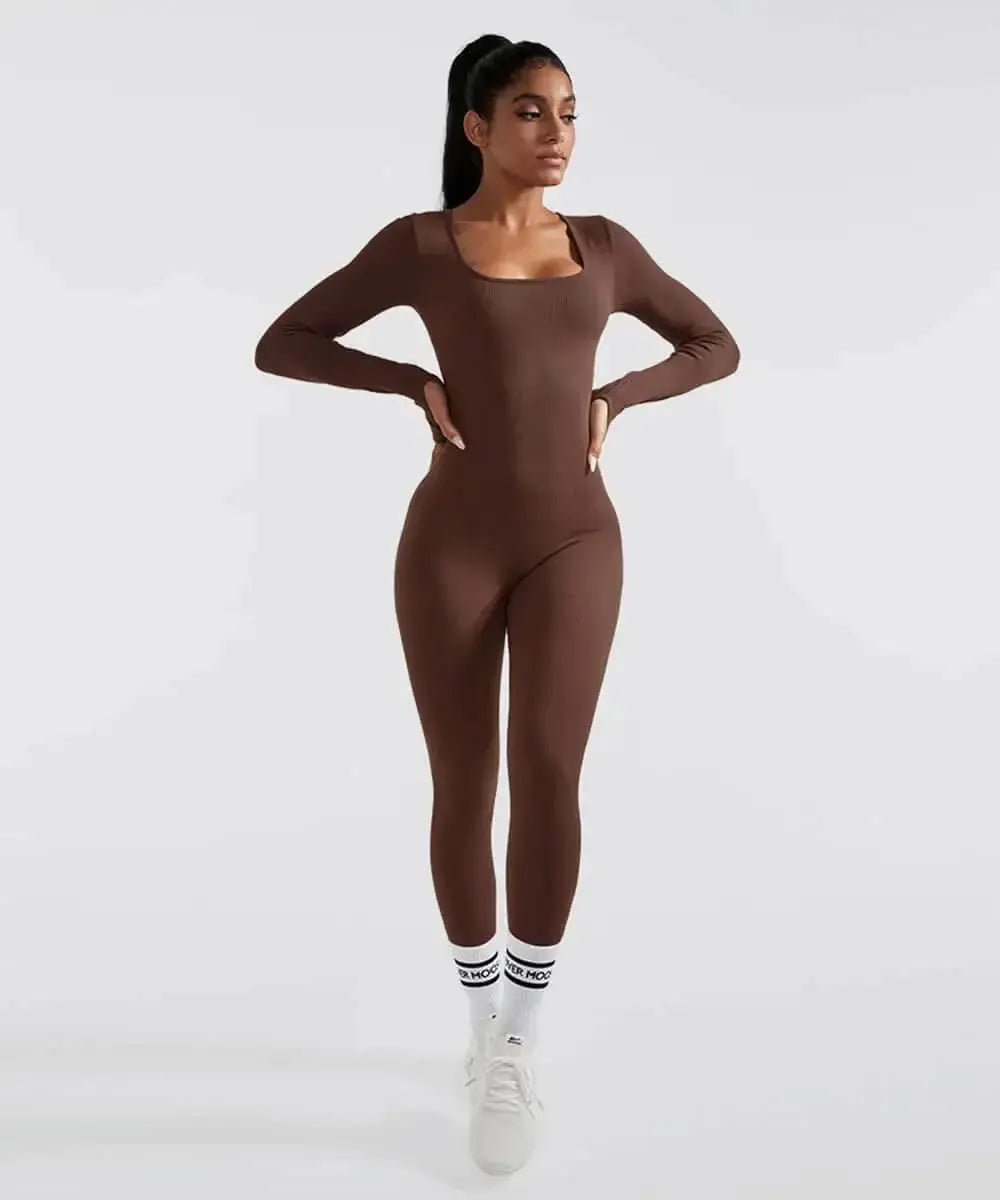 Long Sleeve Jumpsuit GLR SHOPPING
