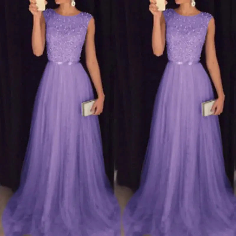 Elegant Prom Dress 2018 - Evening Gowns Sequin Dress GLR SHOPPING