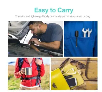 4 x Mini LED Flashlight Set GLR SHOPPING