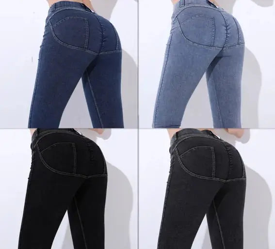 NORMOV Low Waist Push-Up Fitness Leggings for Women GLR SHOPPING