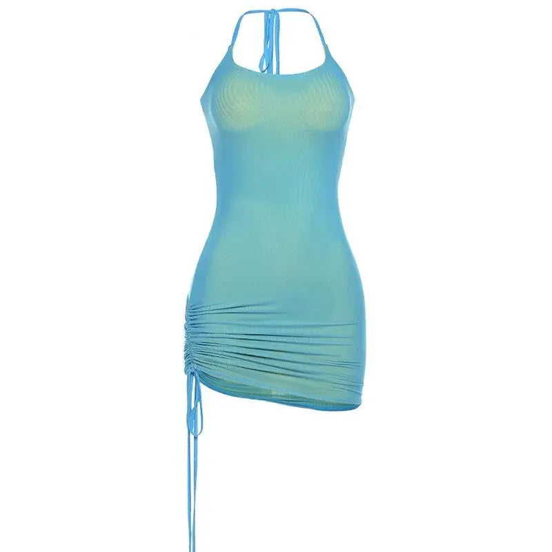 Sling Sleeveless Halter Party Dress GLR SHOPPING