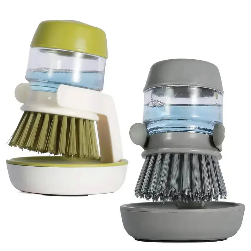 Dishwashing Brush with Soap Dispenser GLR SHOPPING