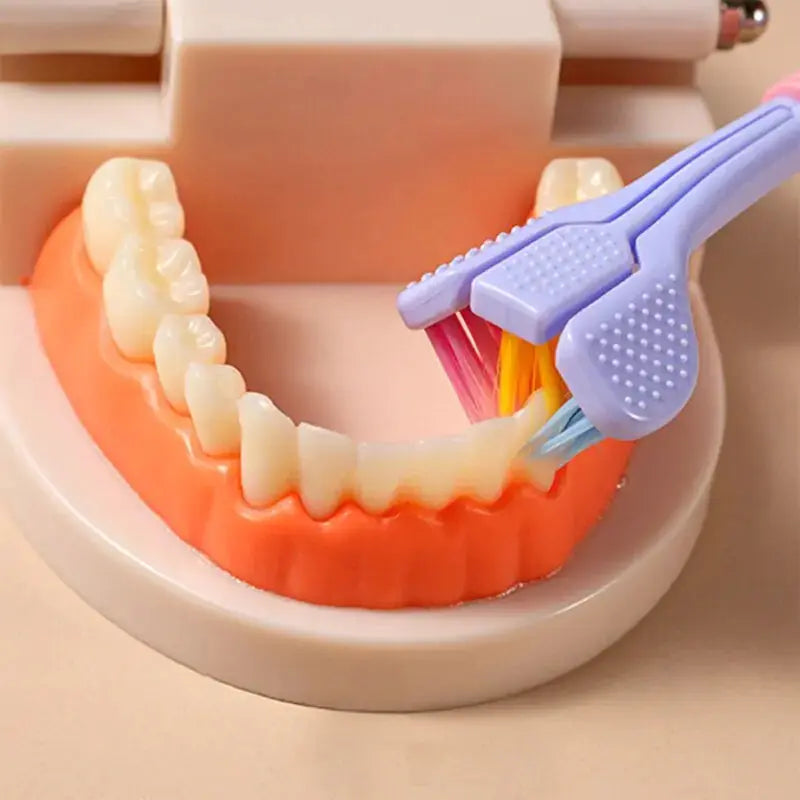 3 Sided Toothbrush - GLR SHOPPING