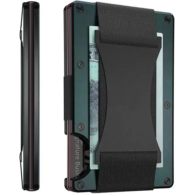 Minimalist Men Slim Wallet-Rfid Shielded - GLR SHOPPING