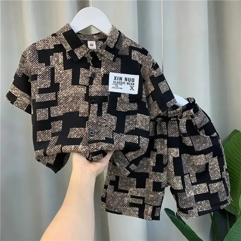 Trendy  Boys Two-piece Set GLR SHOPPING