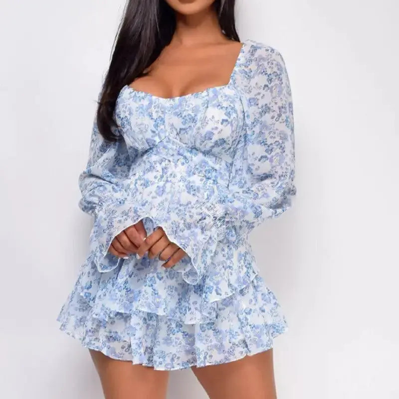 Square Collar Backless Romper GLR SHOPPING