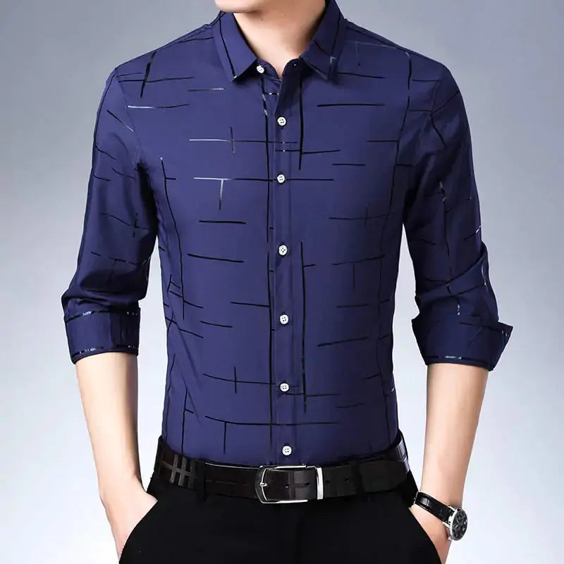 Manga Longa Masculina Fashion GLR SHOPPING