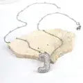 Letter Initial Necklace GLR SHOPPING