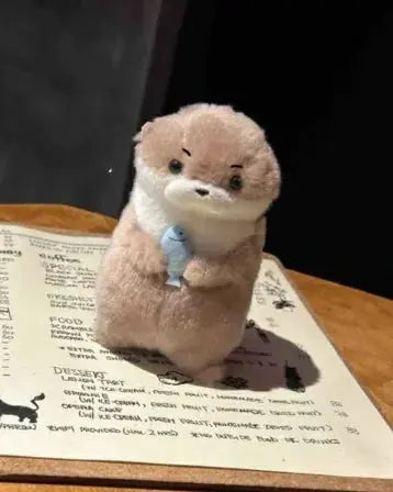 Cute Little Otter Stuffed Fish Doll GLR SHOPPING