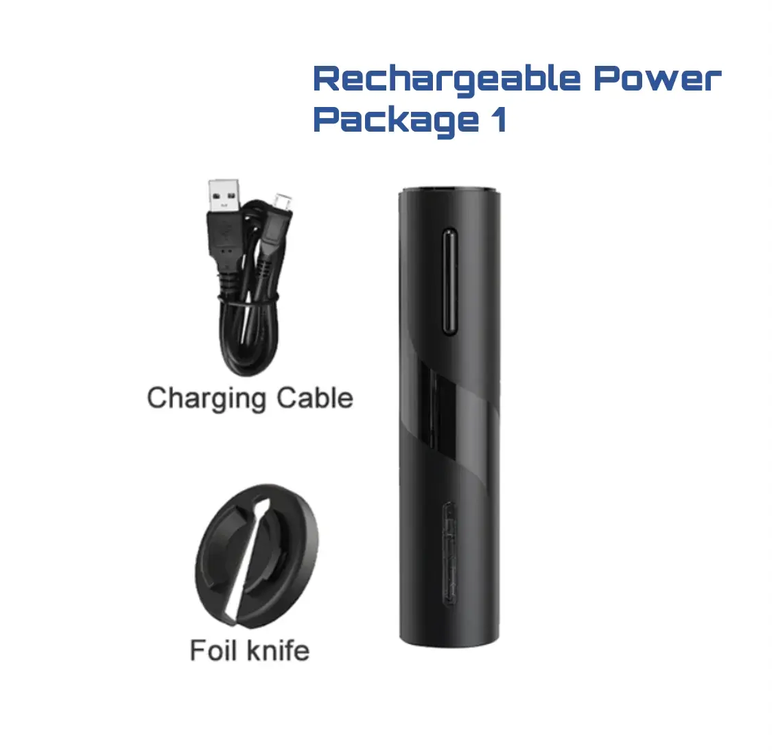 Rechargeable Wine Bottle Opener GLR SHOPPING