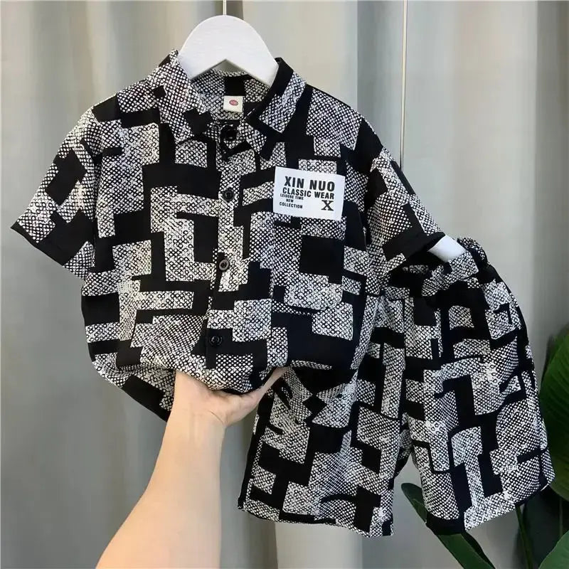 Trendy  Boys Two-piece Set GLR SHOPPING