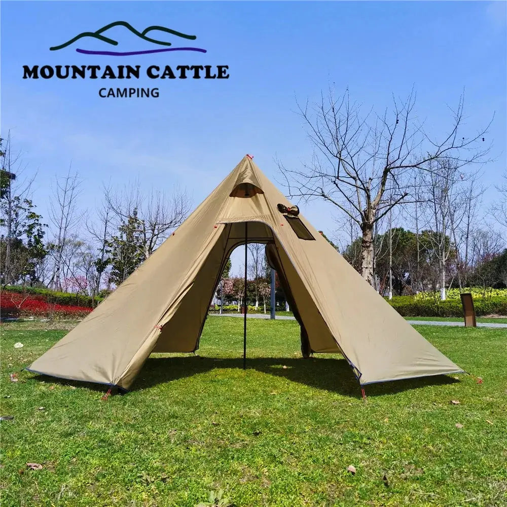 Ultralight Camping Pyramid Tent GLR SHOPPING